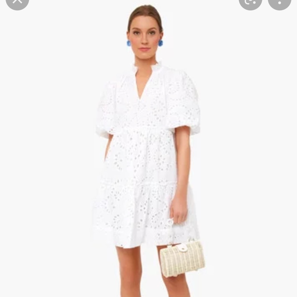 Tuckernuck/Cameran Eubanks White Eyelet Dress - NWT - XS